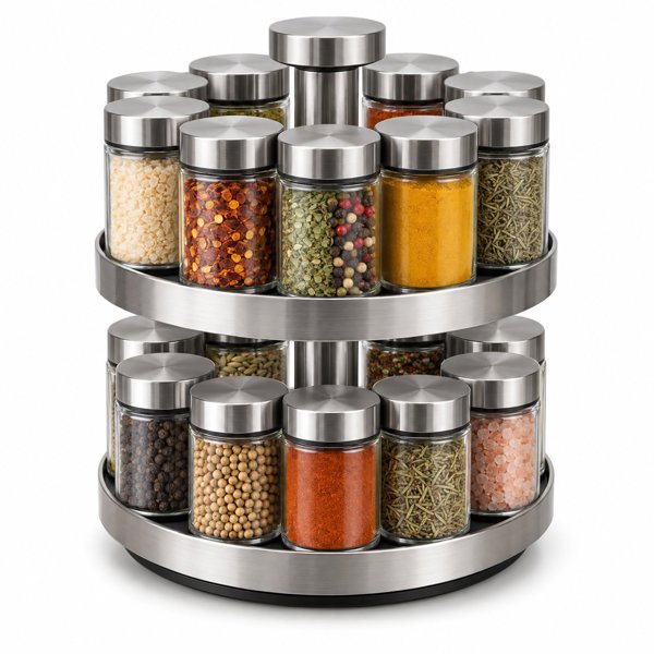 Rotating Spice Rack (16 jars)