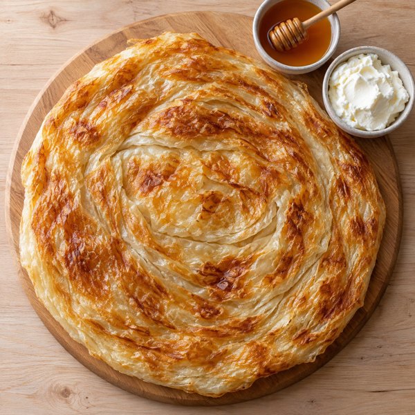 Meshaltet with Honey & Cream