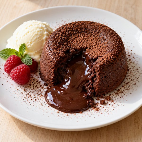 Molten Chocolate Cake