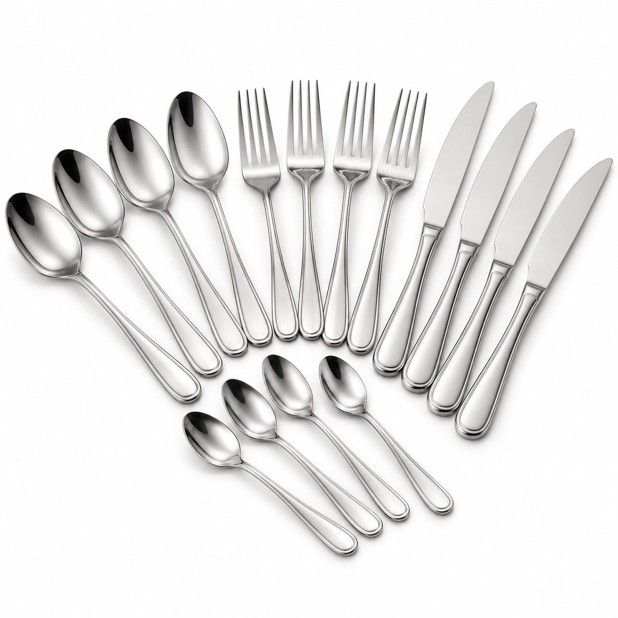 24-Piece Stainless Cutlery Set