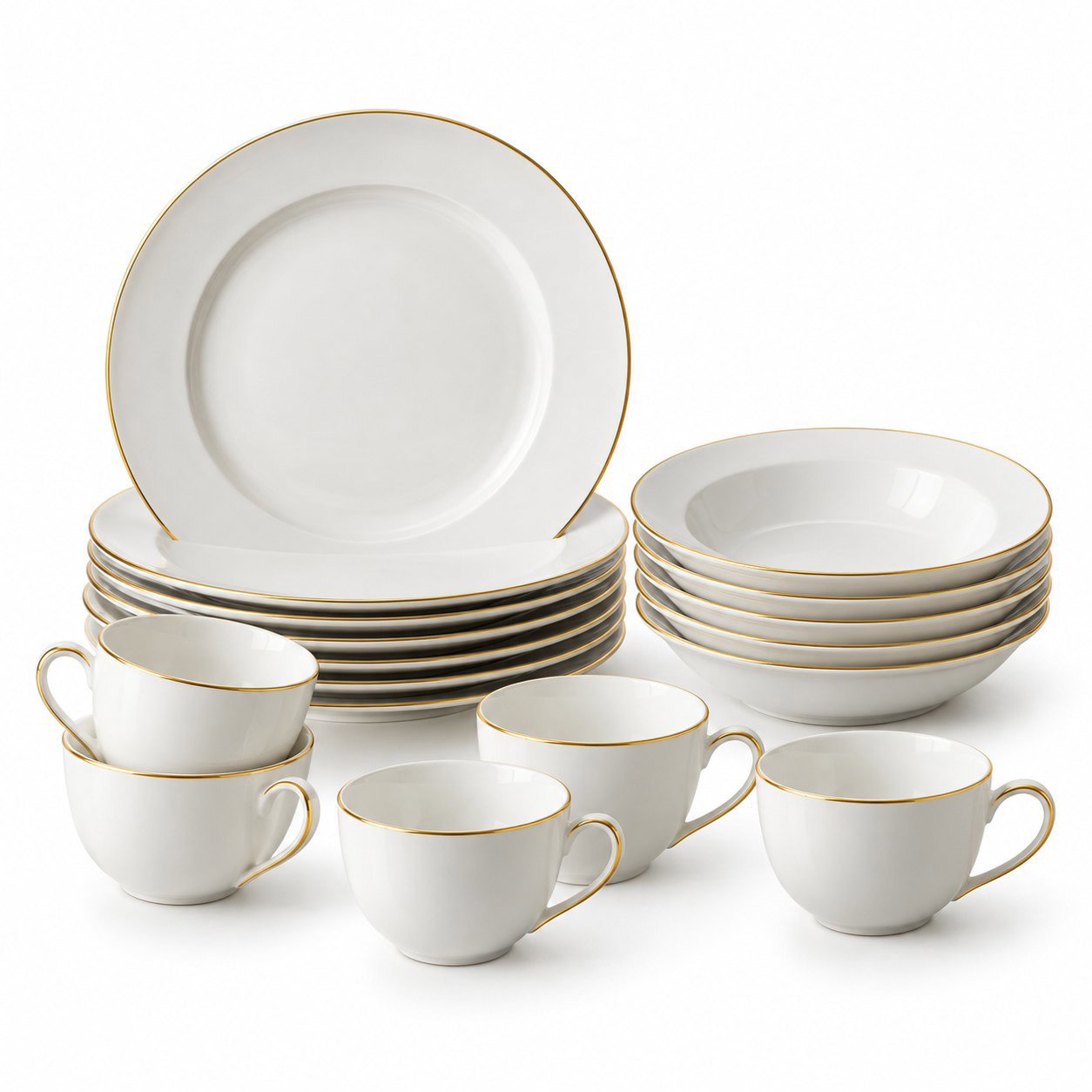 24-Piece Porcelain Dinner Set