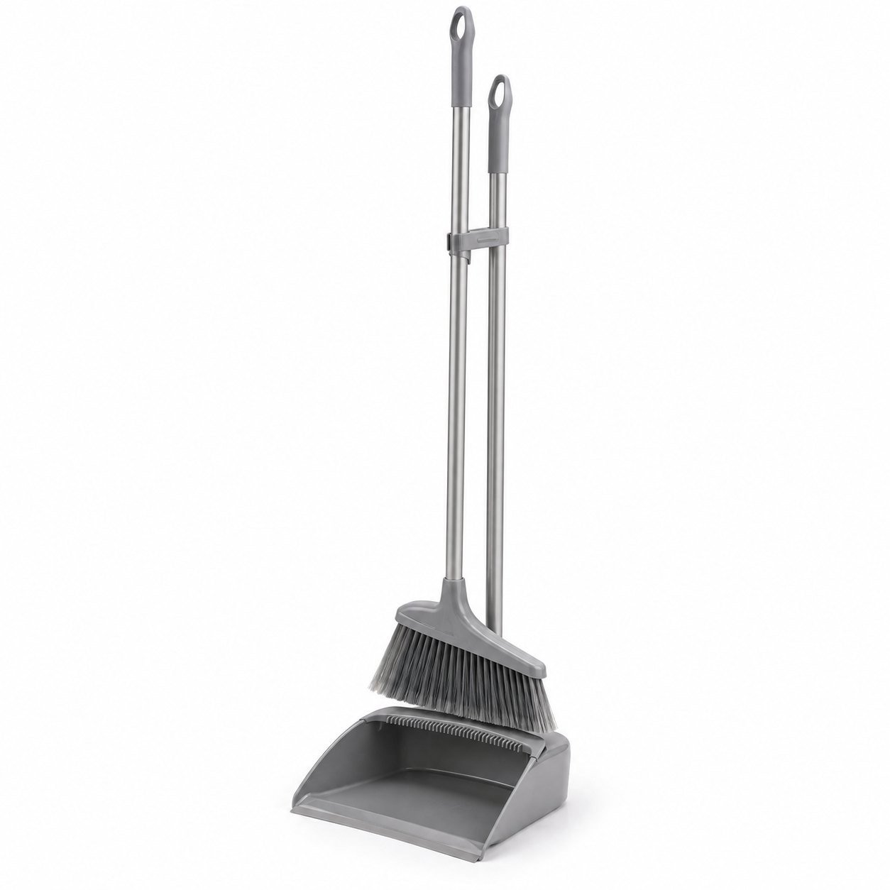 Long-Handled Broom & Dustpan