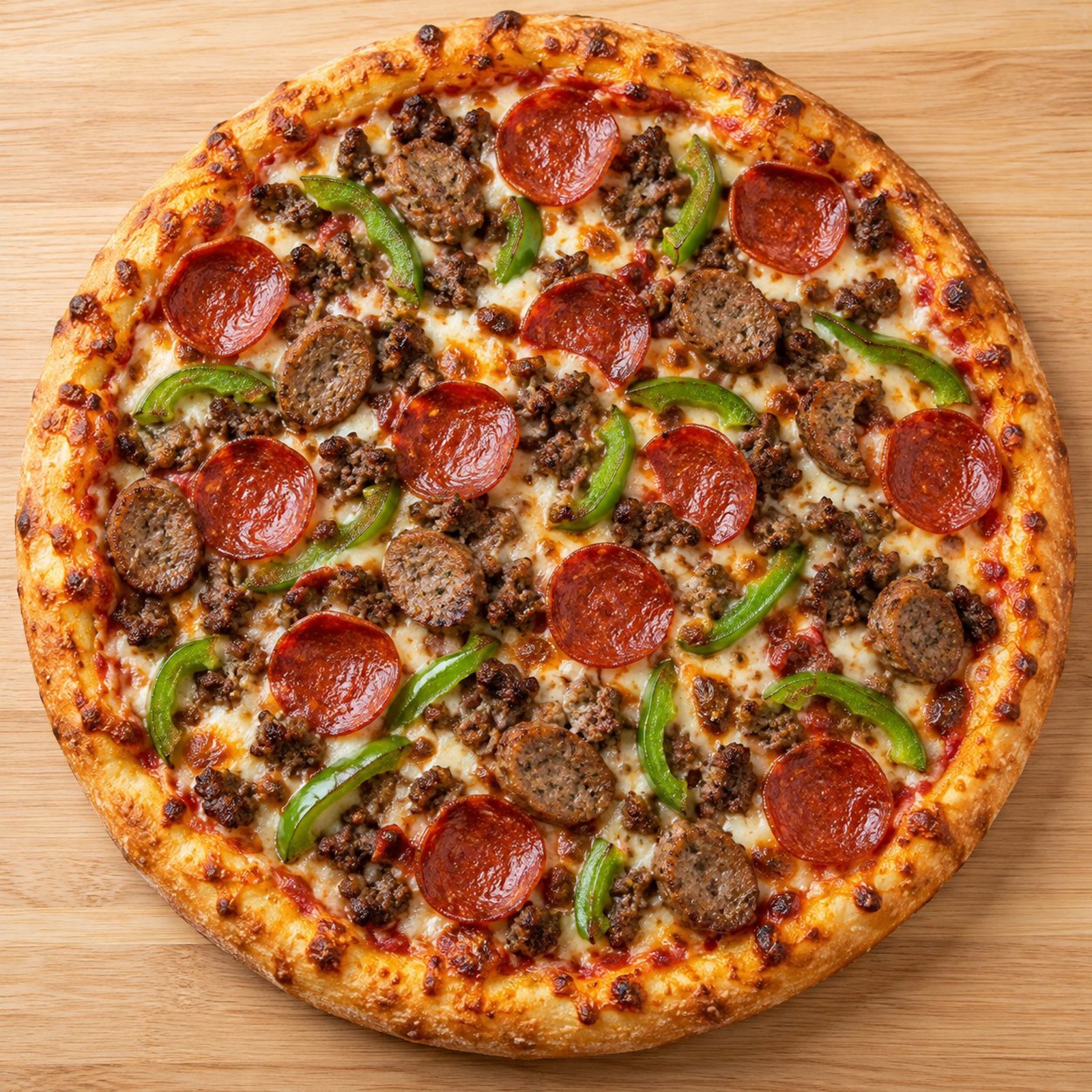 Mixed Meat Pizza