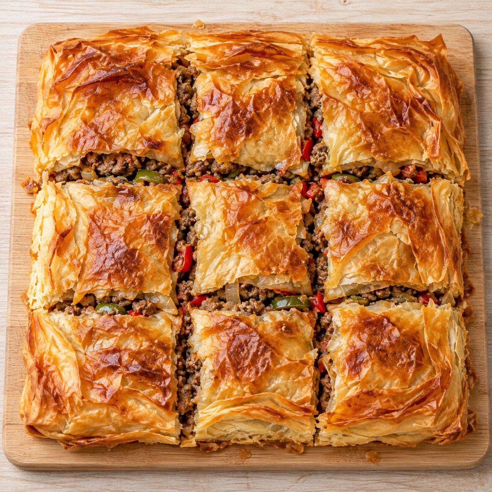 Minced Beef Feteer