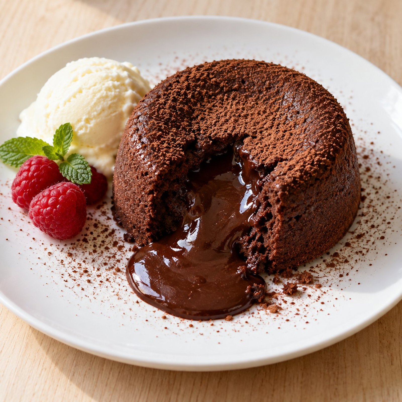 Molten Chocolate Cake