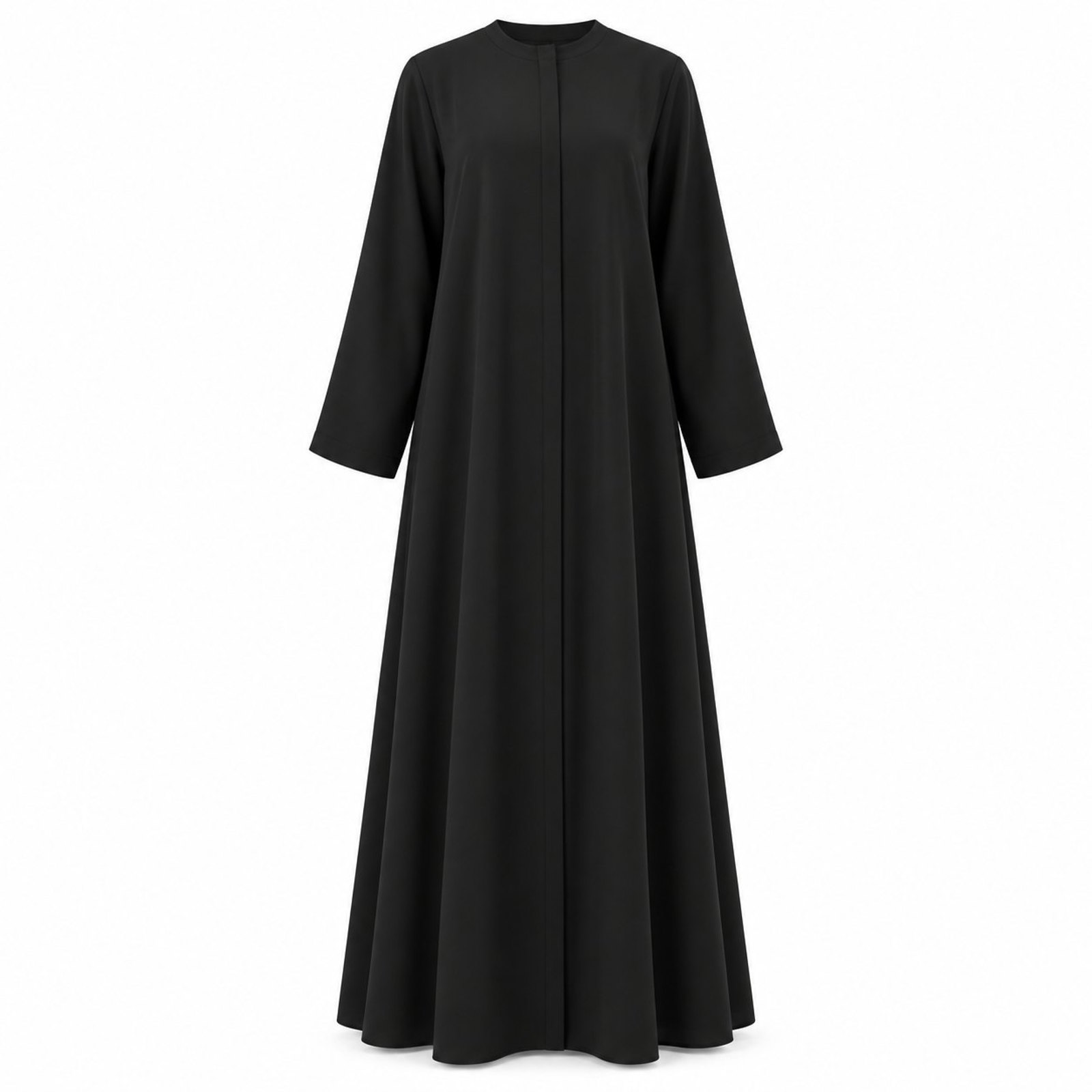 Plain Crepe Abaya
